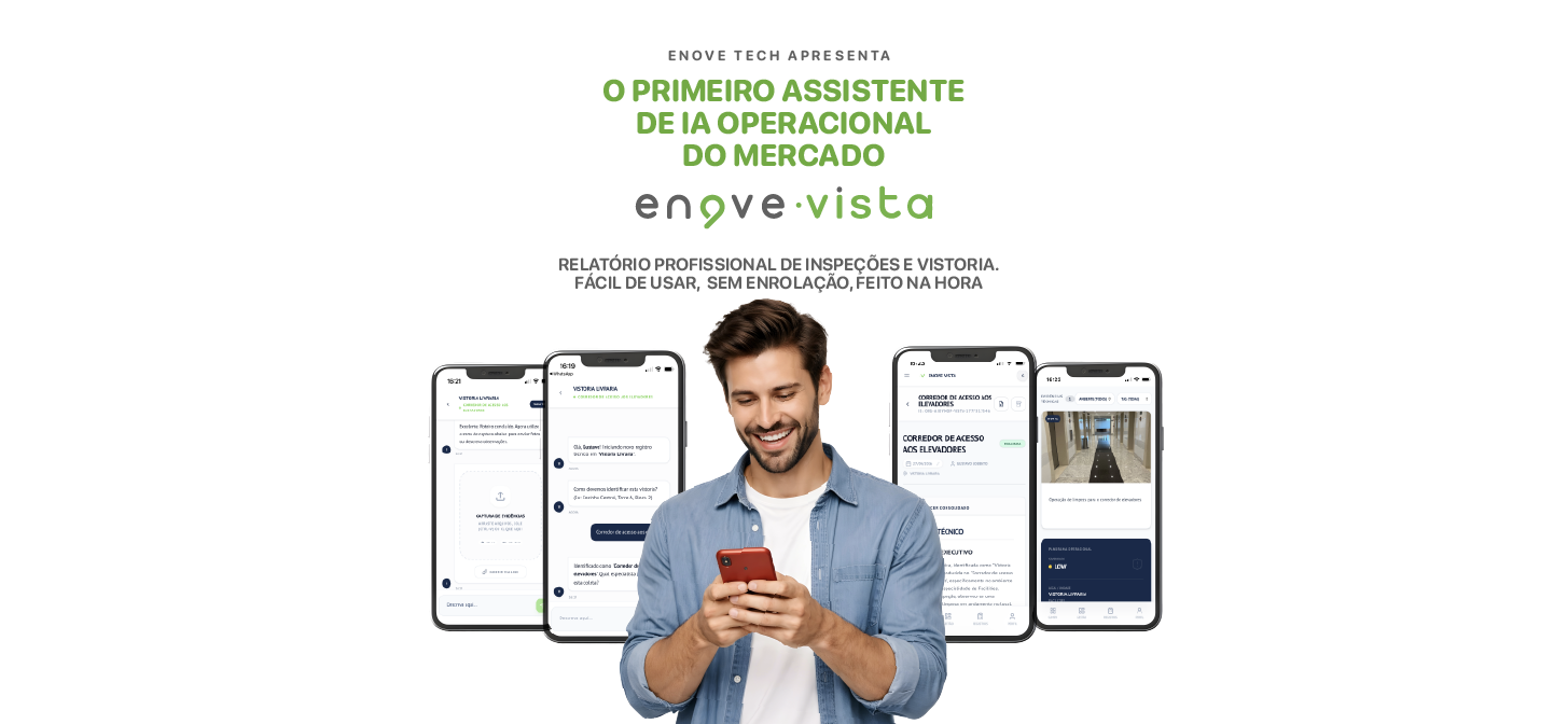 Enove Vista — o primeiro assistente de IA operacional do mercado